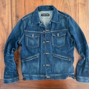 Tom Ford Japanese Salvaged Denim Jacket
